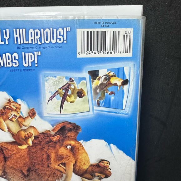 Ice Age VHS 2002 Includes Bonus Scrats Missing Adventure VGC 20 Century Fox - Picture 9 of 11